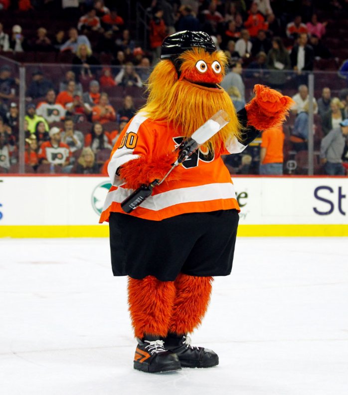 Nový maskot Philadelphie Flyers Gritty