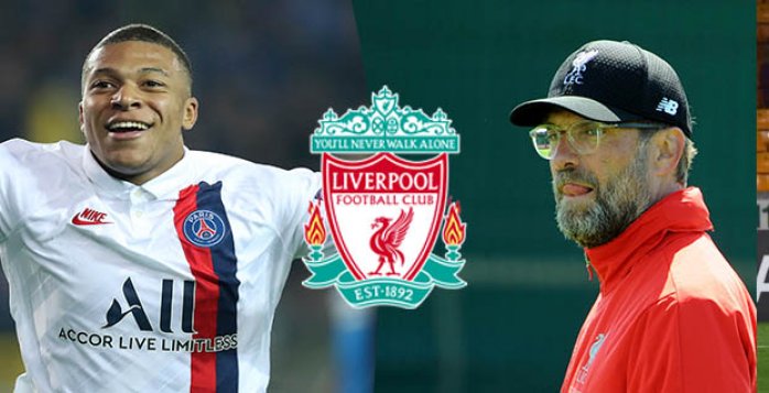 Kylian Mbappe a Jürgen Klopp