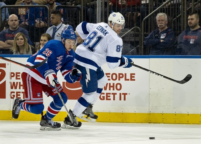 Erik Černák a Jimmy Vesey