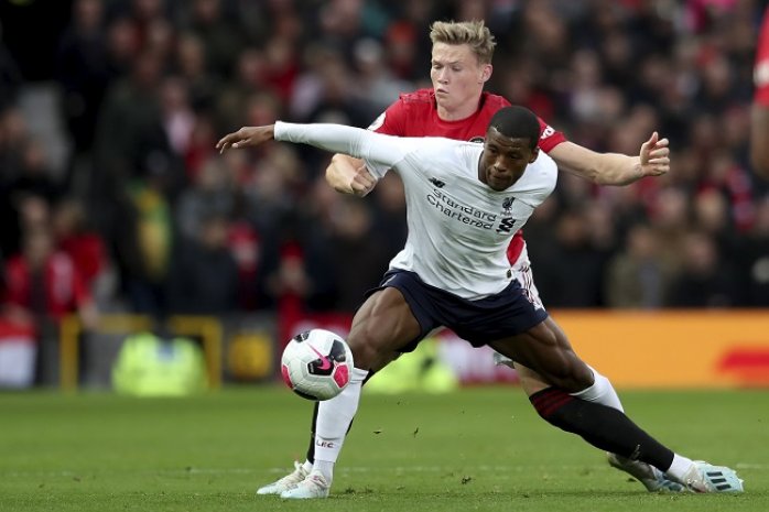 Georginio Wijnaldum a Scott McTominay