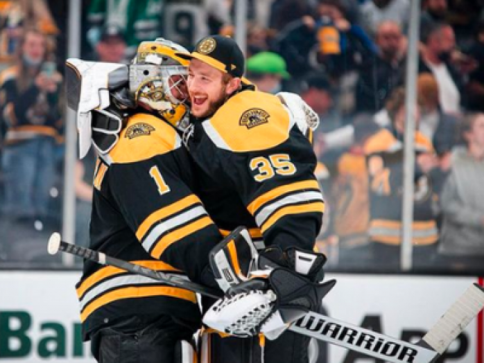 Jeremy Swayman a Linus Ullmark