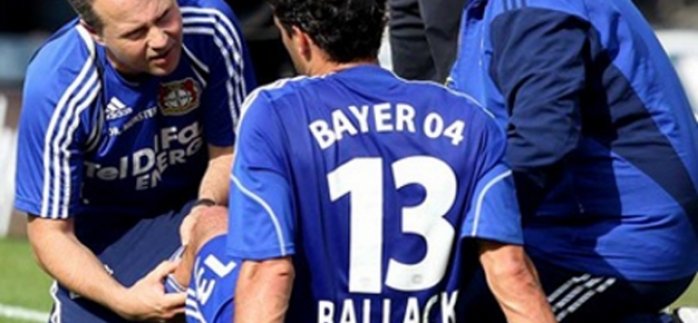 Bundesliga: Ballack sidelined for six weeks