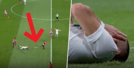 VIDEO: Correa napálil loptu do hlavy Benzemu