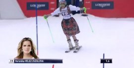 VIDEO: Veronika Velez-Zuzulová sa lúčila s kariérou posledným slalom v slovenskom kroji!