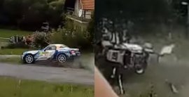 VIDEO: Desivá nehoda na českej rally