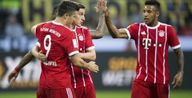 Robert Lewandowski, Sebastian Rudy, Corentin Tolisso