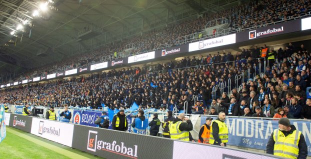 Nový futbalový štadión Tehelné pole (Slovan vs. Trnava)