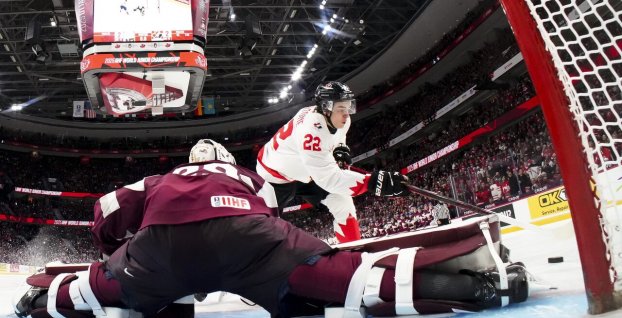 Kanada - Lotyšsko (MS juniorov)