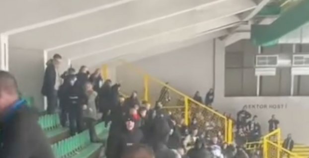 Žilina - Nitra (bitka fanúšikov)