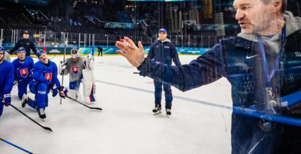 Hokejisti Slovenska (SITA)