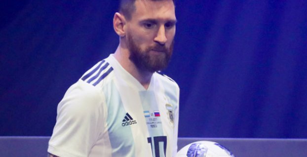 Messi s loptou pre MS 2018