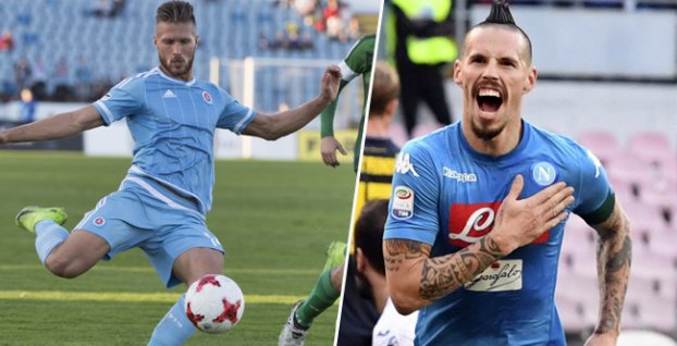 Erik Čikoš a Marek Hamšík