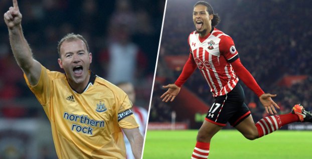 Alan Shearer, Virgil Van Dijk