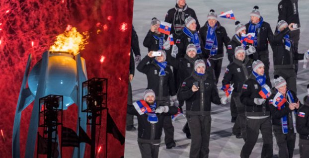 Olympijský oheň a slovenskí športovci