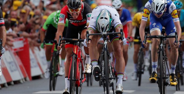 Tour de France - ilustračný obrázok