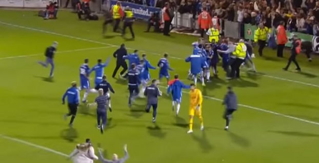 Colchester United - radosť