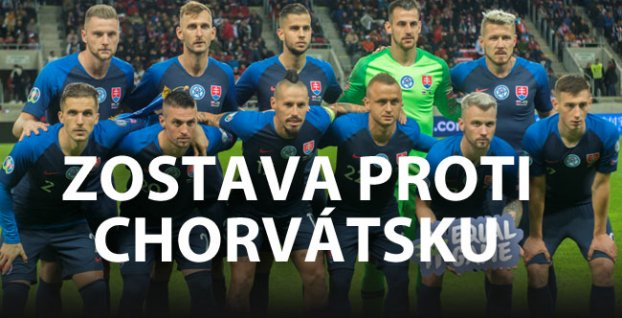 Zostava proti Chorvátsku