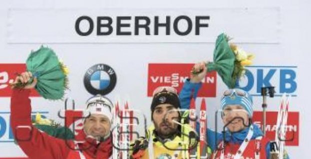 Biatlon: Francúz Martin Fourcade víťazom šprintu 4. kola SP, poradie (2)