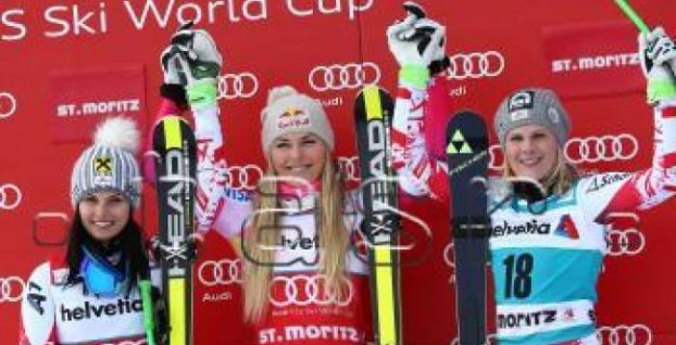 Lyžovanie-SP: Vonnová aj s rukami na snehu vyhrala super-G: 