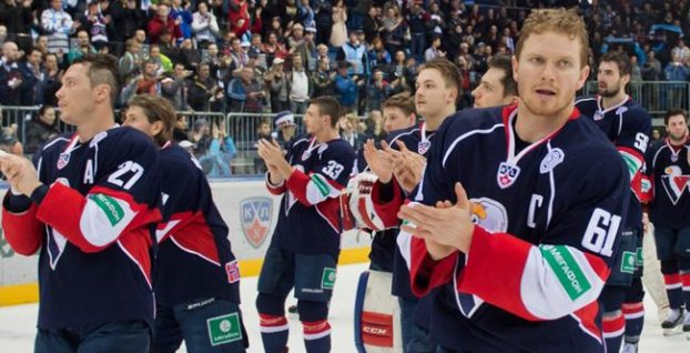 Slovan odohral zrejme posledný zápas v KHL. Fanúšikovia po zápase tlieskali v stoji