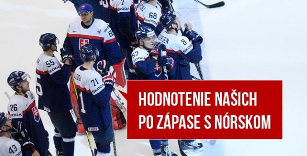 Hodnotenie slovenských hráčov po zápase Slovensko – Nórsko