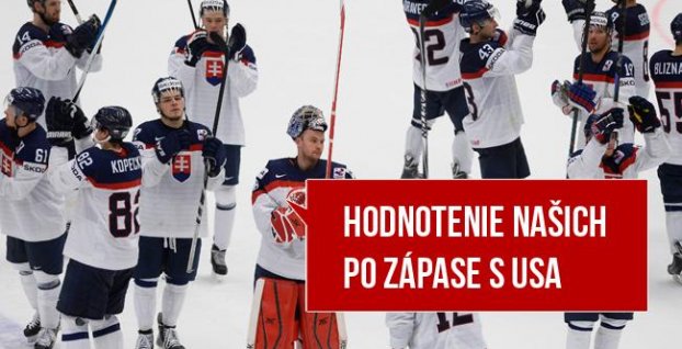 Hodnotenie slovenských hráčov po súboji s USA