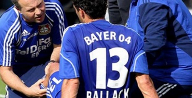 Bundesliga: Ballack sidelined for six weeks