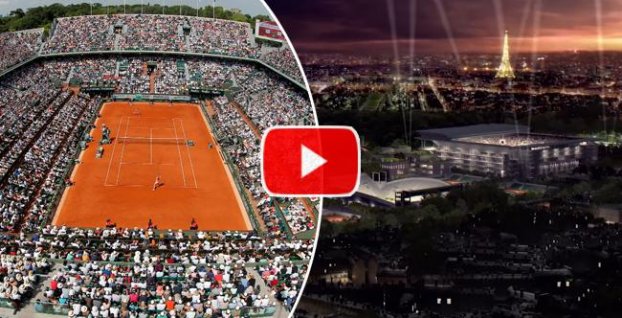 VIDEO: Stade Roland-Garros - súčasný stav a budúcnosť