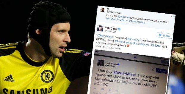 Petr Čech zosmiešnil fanúšika z Twitteru, ktorý si vymyšľal o jeho prestupe