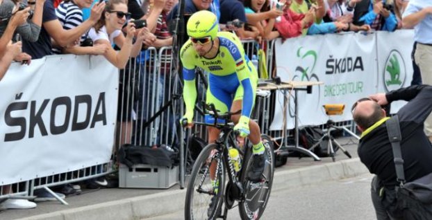 Peter Sagan majstrom Slovenska v časovke