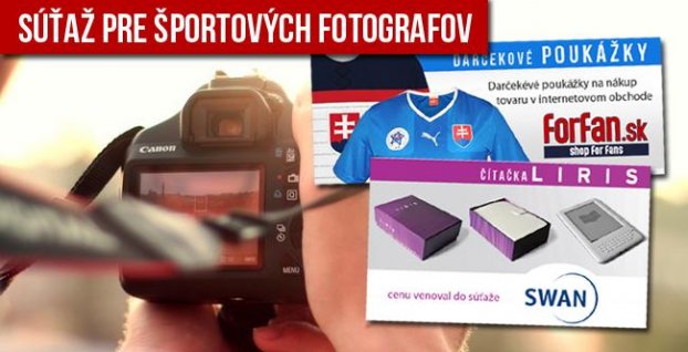 Posielajte športové fotografie a hrajte o zaujímavé ceny!