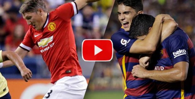 VIDEO: Veľkokluby v príprave: Barcelona, Manchester United aj PSG víťazne!