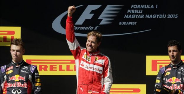 Vettel víťazom VC Maďarska, Hamilton si upevnil post lídra