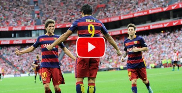 VIDEO: Barcelona začala sezónu víťazstvom, hrdinom Suarez