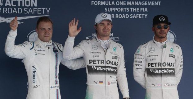Z pole position odštartuje v nedeľu Nico Rosberg, z 2. miesta Lewis Hamilton