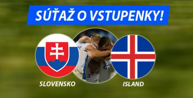 SÚŤAŽ s BetX: Vyhrajte 2 lístky na zápas Slovensko - Island!