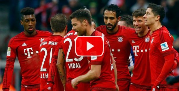 VIDEO: Bayern vyhral nad Hertou, pred nedeľou má 11 bodov náskok