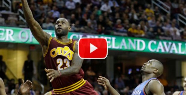 VIDEO: Cleveland vyhral nad Oklahomou, LeBron James mal 33 bodov