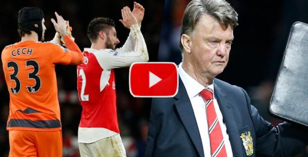 VIDEO: Arsenal je na čele tabuľky, Van Gaal nevidí dôvod na rezignáciu