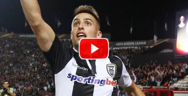 VIDEO: Makov gól zmiernil pohárovú prehru PAOK