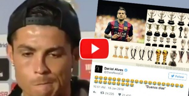 VIDEO+FOTO: Mediálna vojna Ronaldo vs. Pique a Alves pokračuje