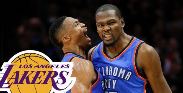 Fakt alebo fikcia?! Durant a Westbrook spoločne do Los Angeles Lakers?