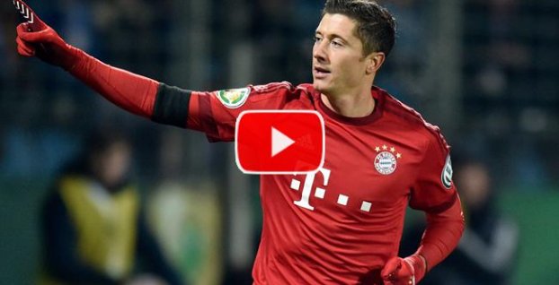 VIDEO: Bayern triumfoval v Augsburgu, dva góly Lewandowského