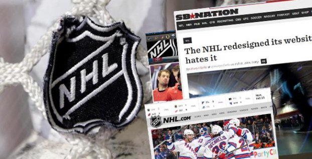 Nový web NHL.com potvrdzuje, že liga vôbec nerozumie fanúšikom. Tí sa búria