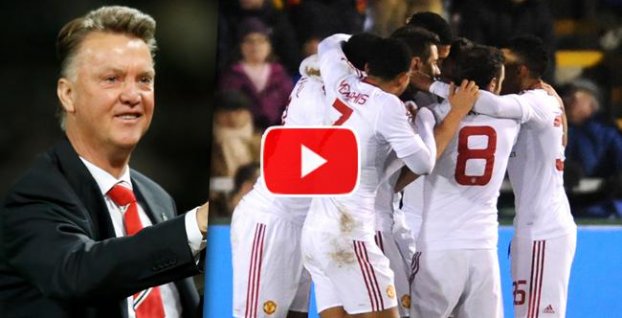 VIDEO: Manchester United zdolal treťoligistu. Van Gaal ospevoval tím