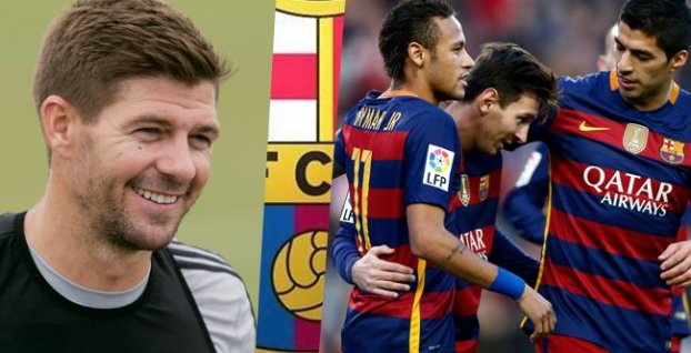Nebyť Stevena Gerrarda, Barcelona nemá útok MSN 