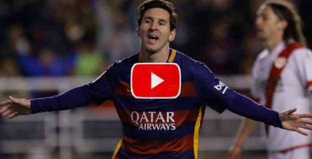 VIDEO: Messi zostrelil Rayo Vallecano hetrikom