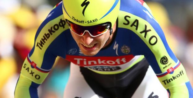 Tinkoff so Saganom v časovke družstiev na štvrtom mieste