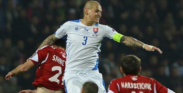 Výborná správa: Škrtel už hral, proti Manchestru United