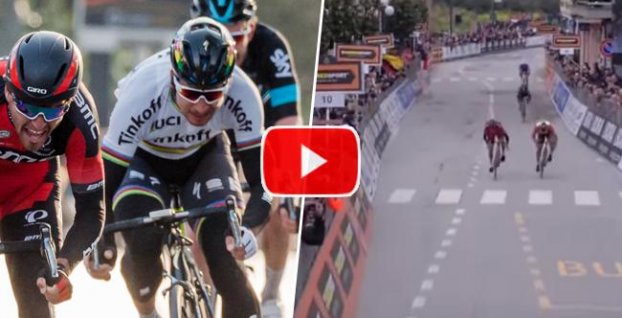 VIDEO: Saganovi chýbal v 6. etape Tirreno-Adriatico opäť len kúsoček!